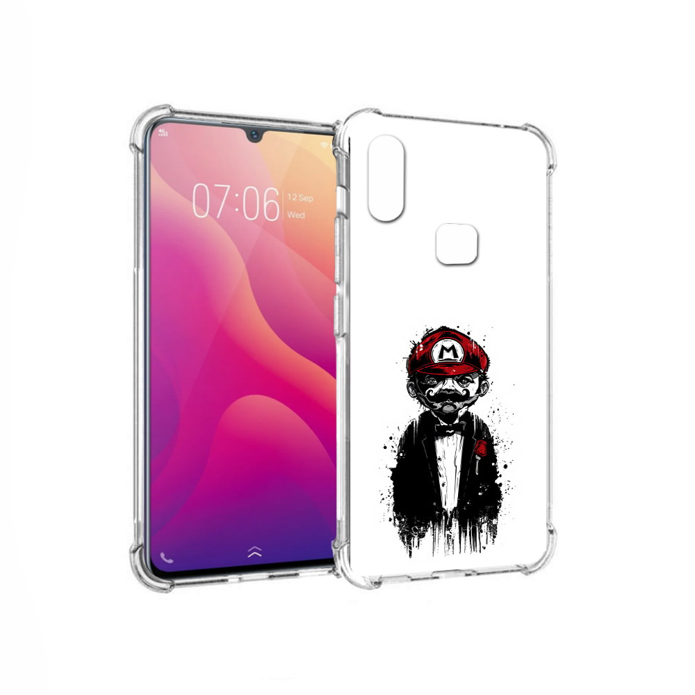 

Чехол MyPads Tocco для Vivo V11i марио (PT119353.424.458), Прозрачный, Tocco