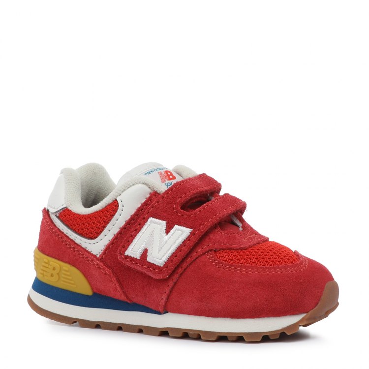 фото Кроссовки new balance 574 для мальчиков, красный 23 eu