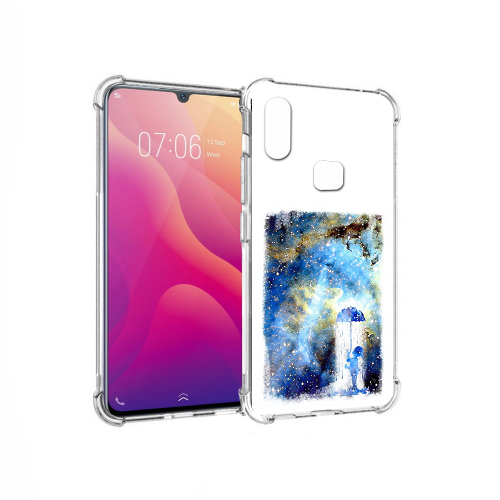 

Чехол MyPads Tocco для Vivo V11i мальчик в небе (PT119353.424.455), Прозрачный, Tocco
