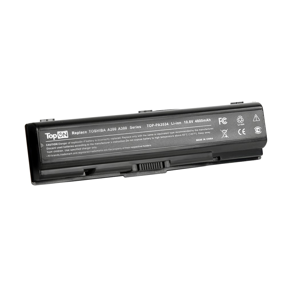 

Аккумуляторная батарея TopON TOP-PA3534 для ноутбука Toshiba A200, A210, A215, A300, A350,