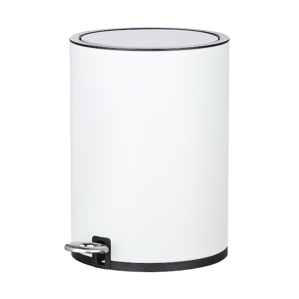 

Мусорное ведро Wenko sanitary Monza Easy белое 3 л