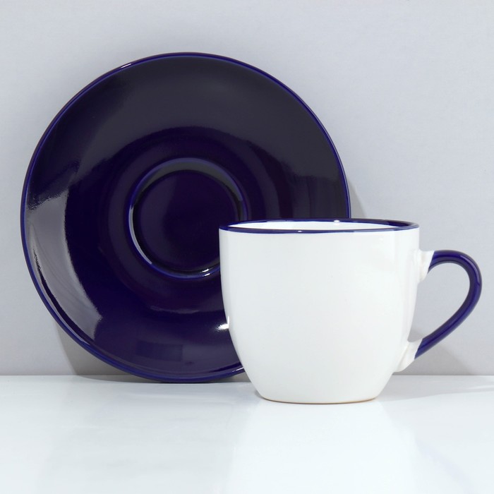 

Чайная пара Dolce Ceramo, Royal Garden, 9604650, 250 мл, Белый;синий