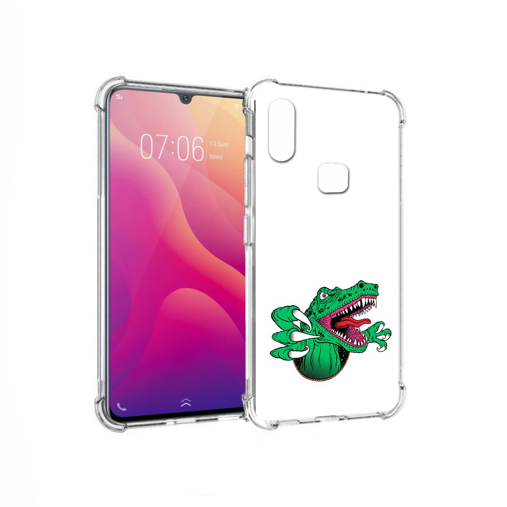 

Чехол MyPads Tocco для Vivo V11i крокодил (PT119353.424.417), Прозрачный, Tocco