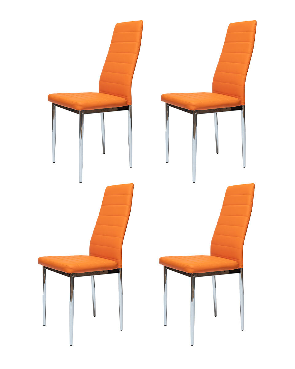 

Стул La Room F 261-3 F 261-3 orang 4, оранжевый, F 261-3