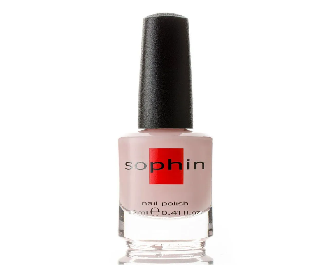 Лак для ногтей Sophin 0007, светло-розовый 12 мл sim braids афрокосы 60 см 18 прядей ce розовый светло розовый fr 1