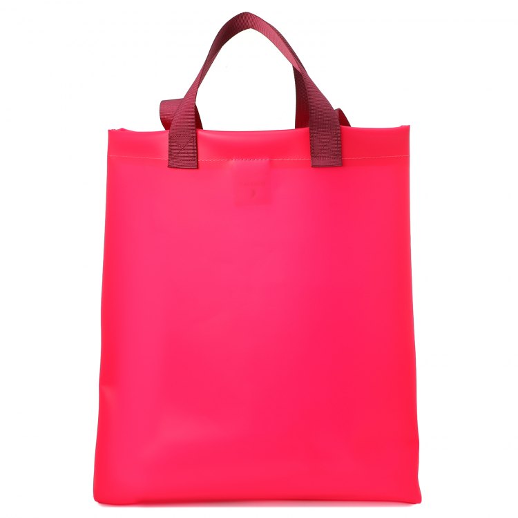 

Сумка-шоппер женская Calzetti TRANSPARENT SHOPPER, темно-розовый, TRANSPARENT SHOPPER