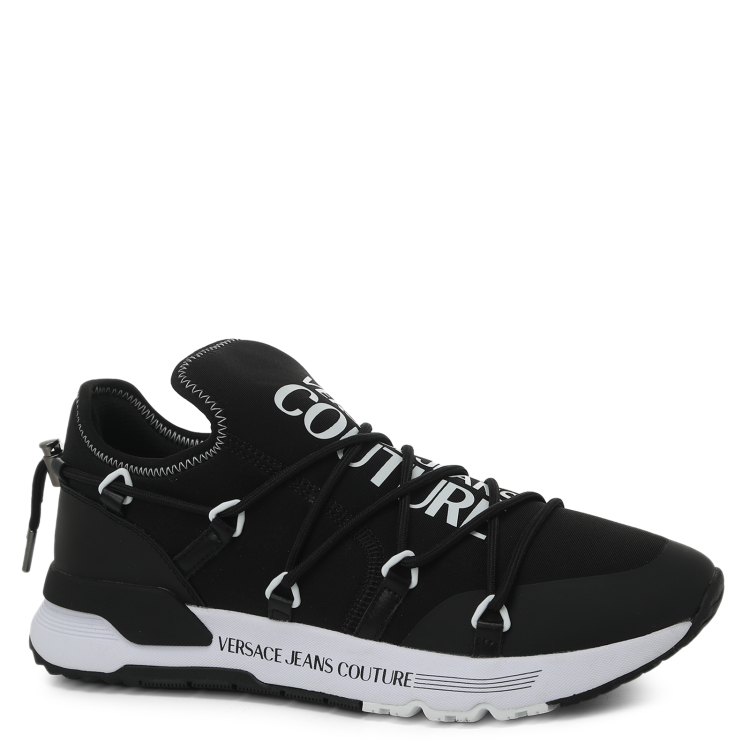 

Кроссовки мужские Versace Jeans Couture 74YA3SA6 черные 42 EU, 74YA3SA6