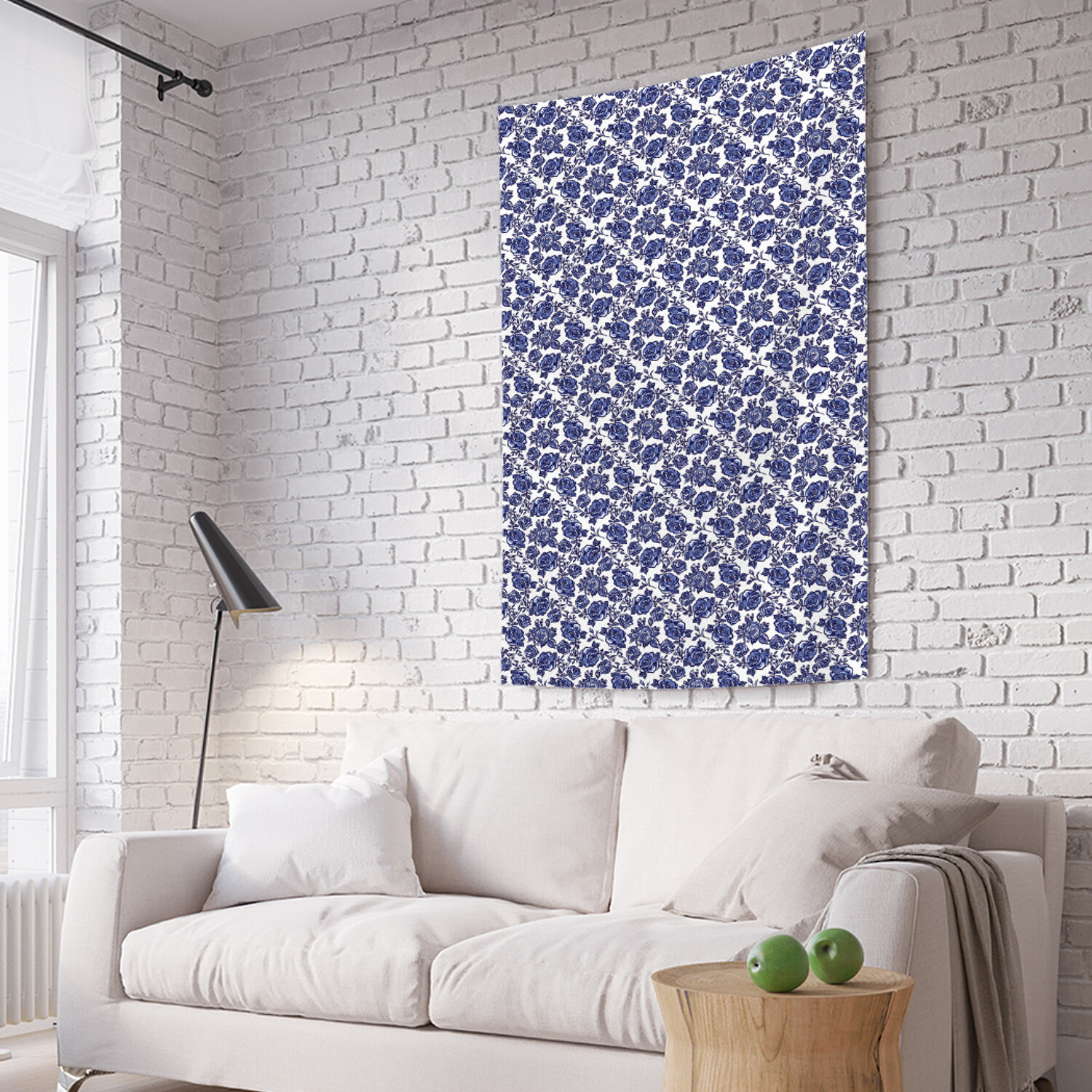 

Вертикальное фотопанно на стену JoyArty Розы в ромбе 150x200 см, Розы в ромбе