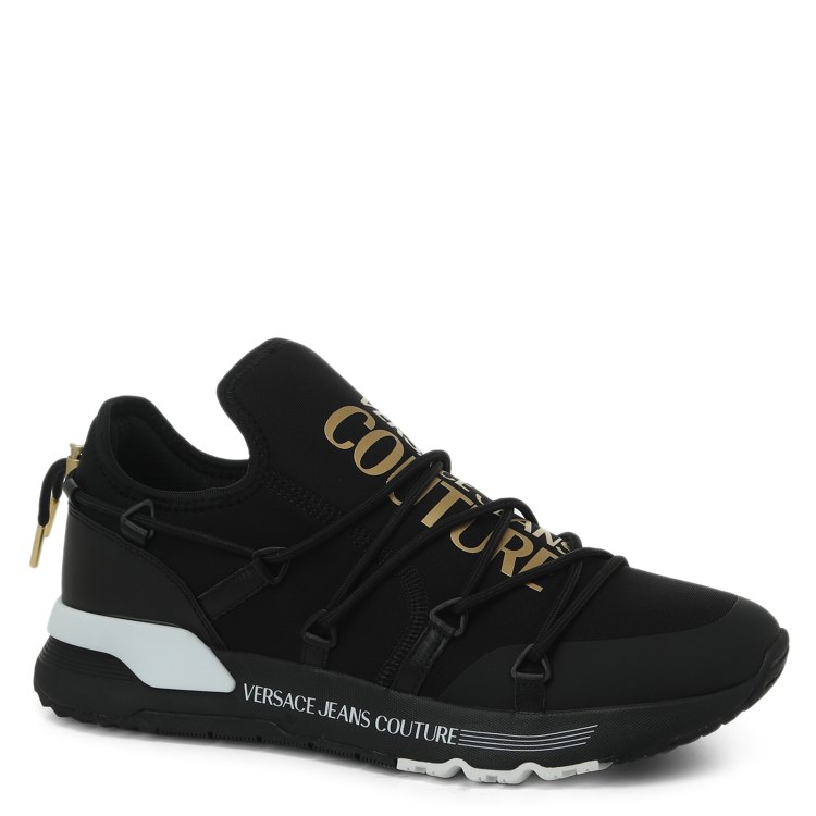 

Кроссовки мужские Versace Jeans Couture 74YA3SA6 черные 39 EU, 74YA3SA6