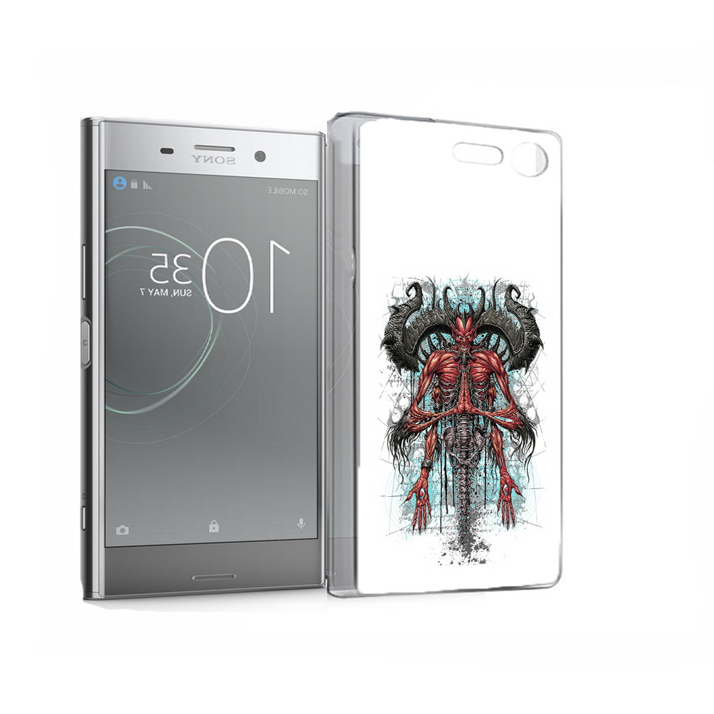 

Чехол MyPads Tocco для Sony Xperia XZ Premium дьявол (PT67145.226.340), Прозрачный, Tocco