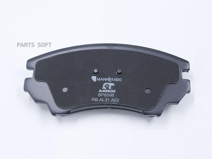

Колодки тормозные AKNUK передние BP6598