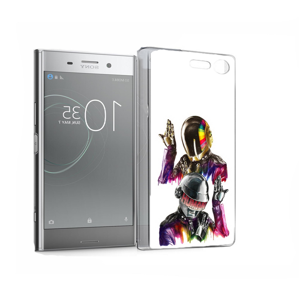 

Чехол MyPads Tocco для Sony Xperia XZ Premium диско космонавты (PT67145.226.329), Прозрачный, Tocco