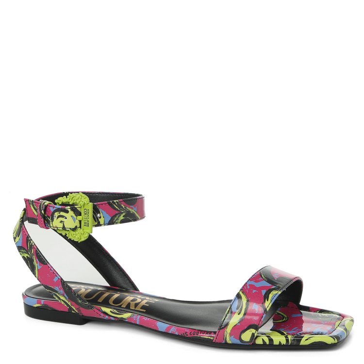 

Сандалии женские Versace Jeans Couture 74VA3S61 разноцветные 36 EU, Разноцветный, 74VA3S61