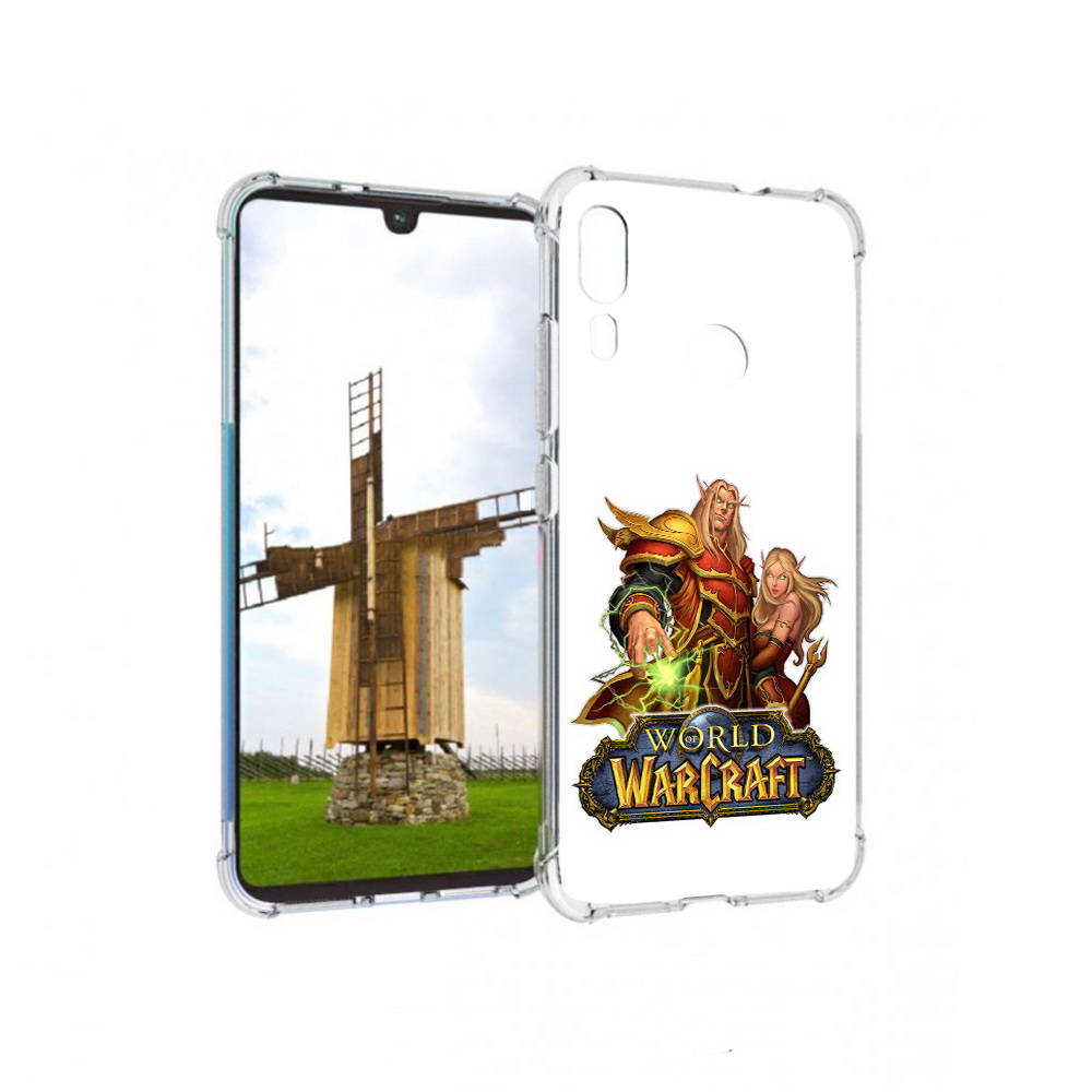 

Чехол MyPads Tocco для Motorola Moto E6 Plus варкрафт2 (PT150579.352.256), Прозрачный, Tocco