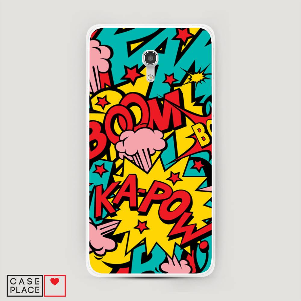 

Чехол Awog на Alcatel Pixi 4 (5) 5045D / Алкатель Pixi 4 (5) 5045D "Постер pop art", 170250-9