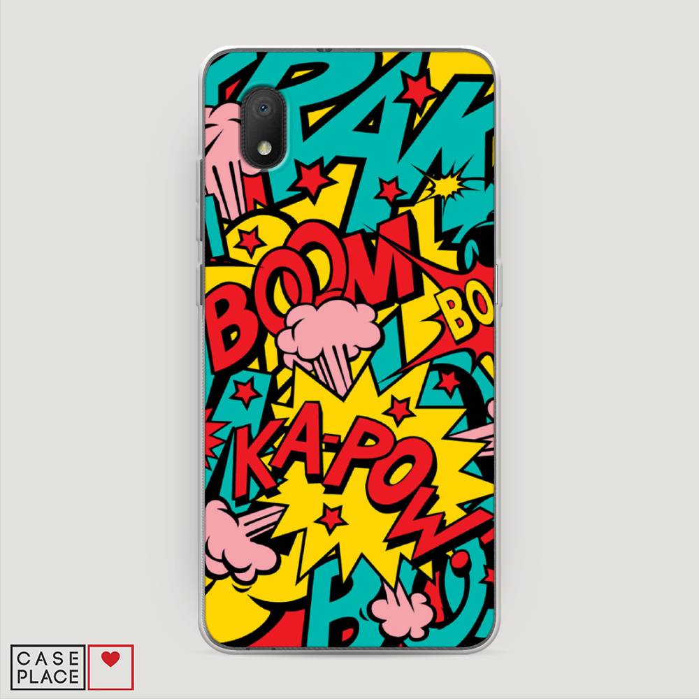 

Чехол Awog на Alcatel 1B (2020) 5002D / Алкатель 1B (2020) 5002D "Постер pop art", 171150-9