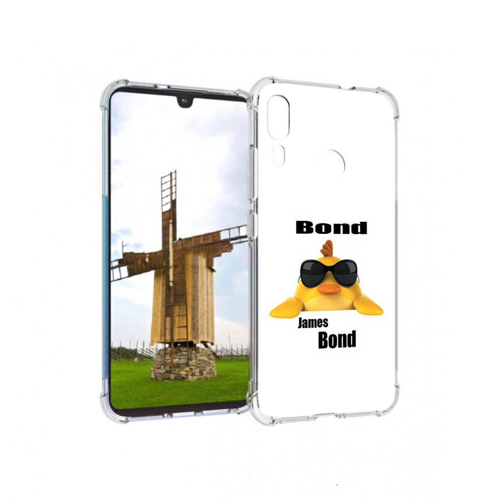 

Чехол MyPads Tocco для Motorola Moto E6 Plus бонд (PT150579.352.246), Прозрачный, Tocco