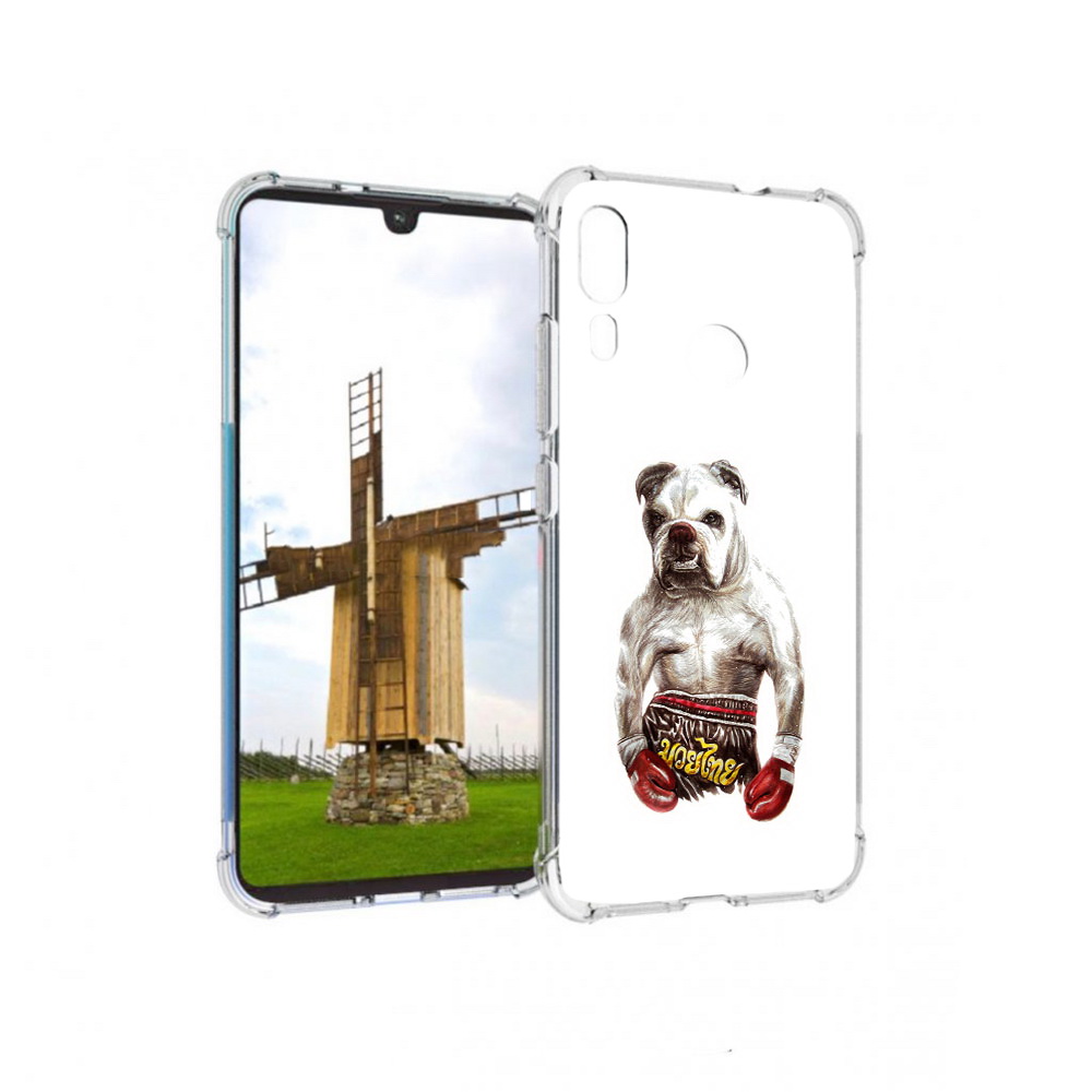 

Чехол MyPads Tocco для Motorola Moto E6 Plus боксер (PT150579.352.243), Прозрачный, Tocco