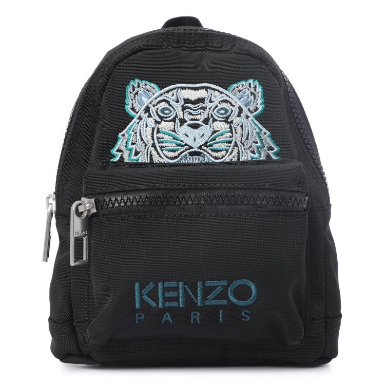 фото Рюкзак женский kenzo sf301 черный/нейлон