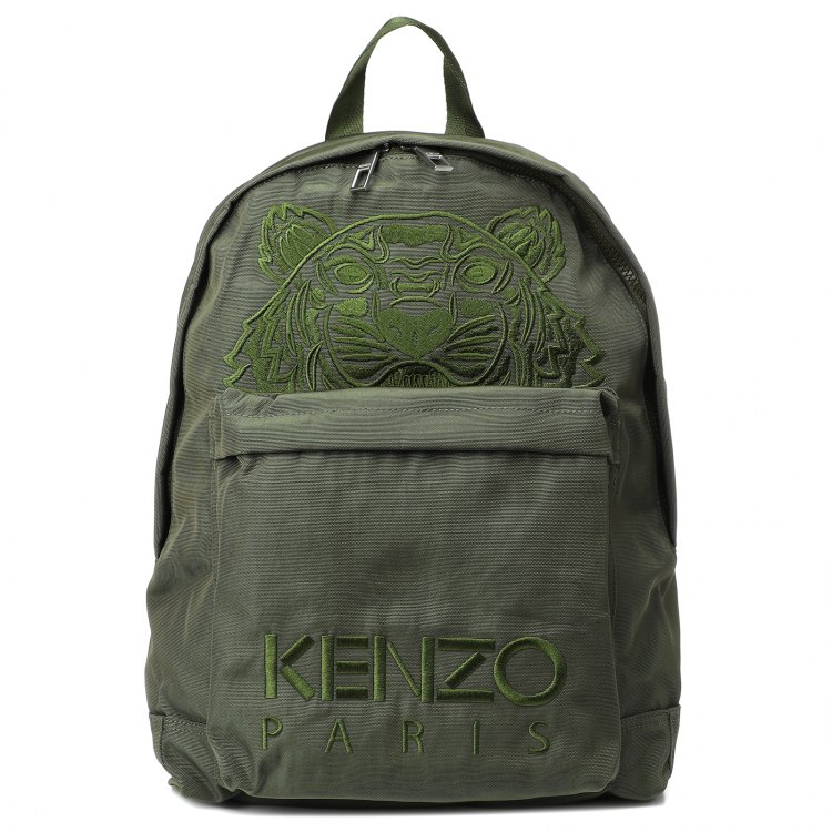 

Рюкзак женский Kenzo SF300 серо-зеленый