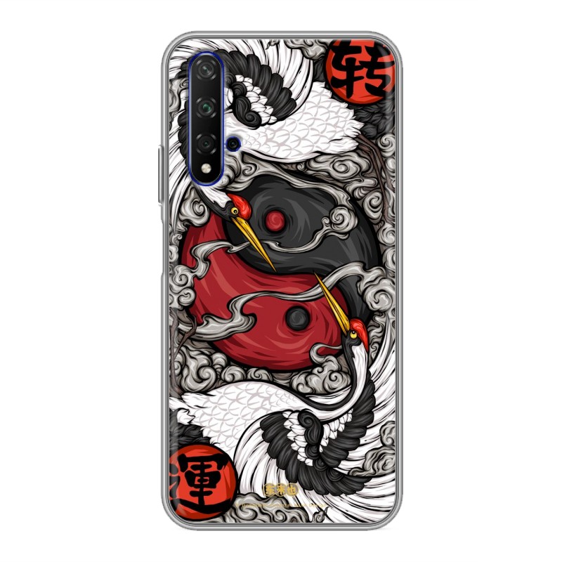 

Чехол для Honor 20 с рисунком и защитой камеры, 69767
