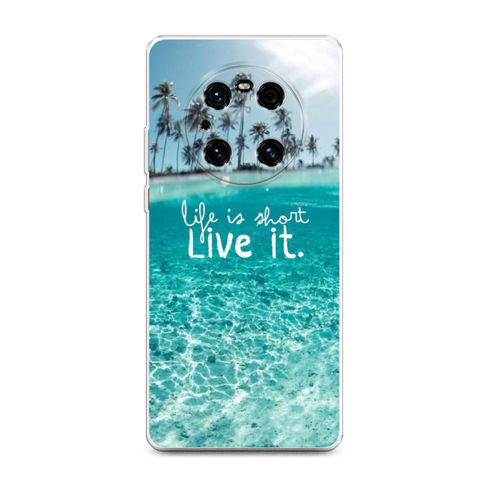 

Чехол Awog на Huawei Mate 40E Pro "Live it", Разноцветный, 6107550-7