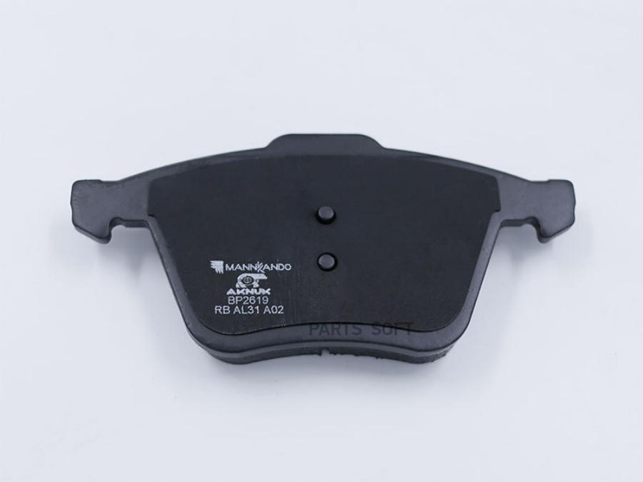 

Колодки тормозные AKNUK передние BP2619