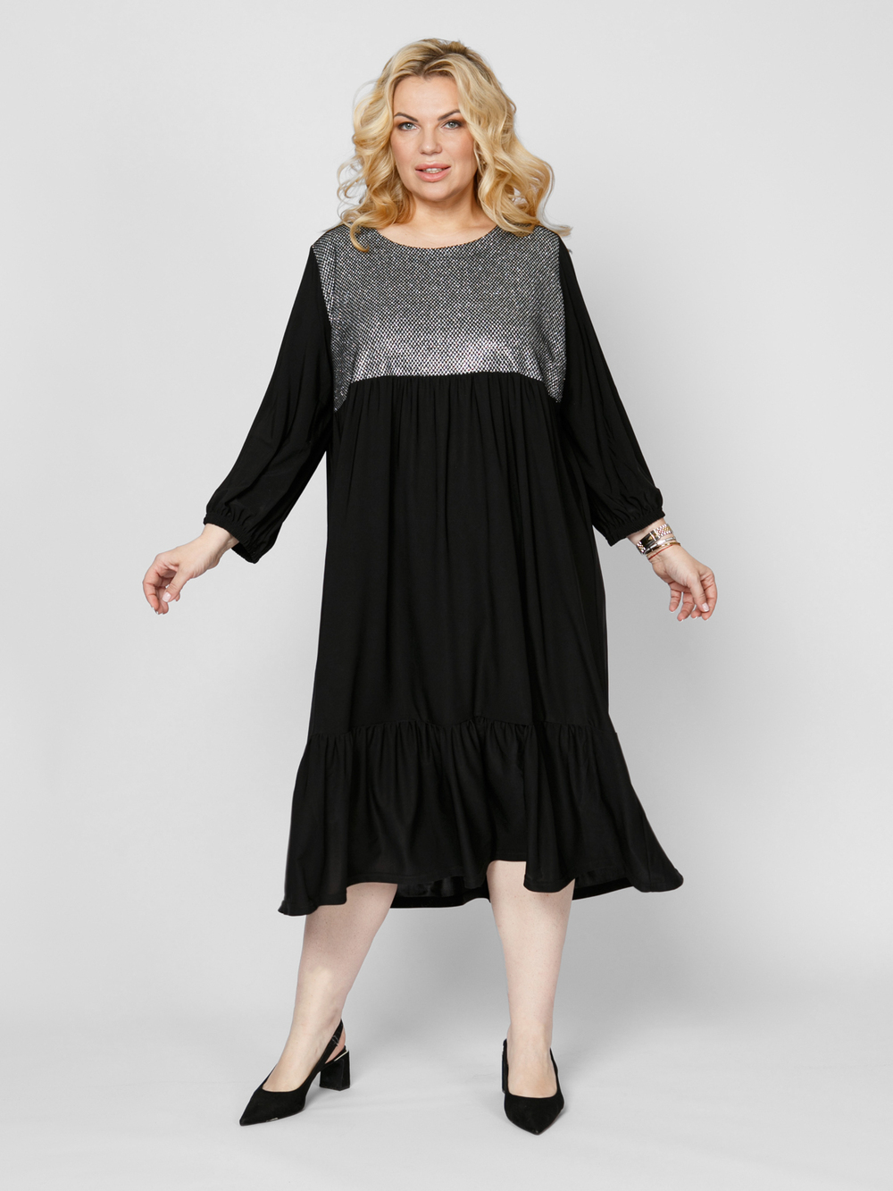 

Платье женское ARTESSA PP28307BLK01 черное 72-74RU, Черный, PP28307BLK01