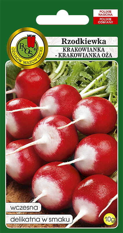 

Семена редиса Краковианка, PNOS, Польша, Краковианка