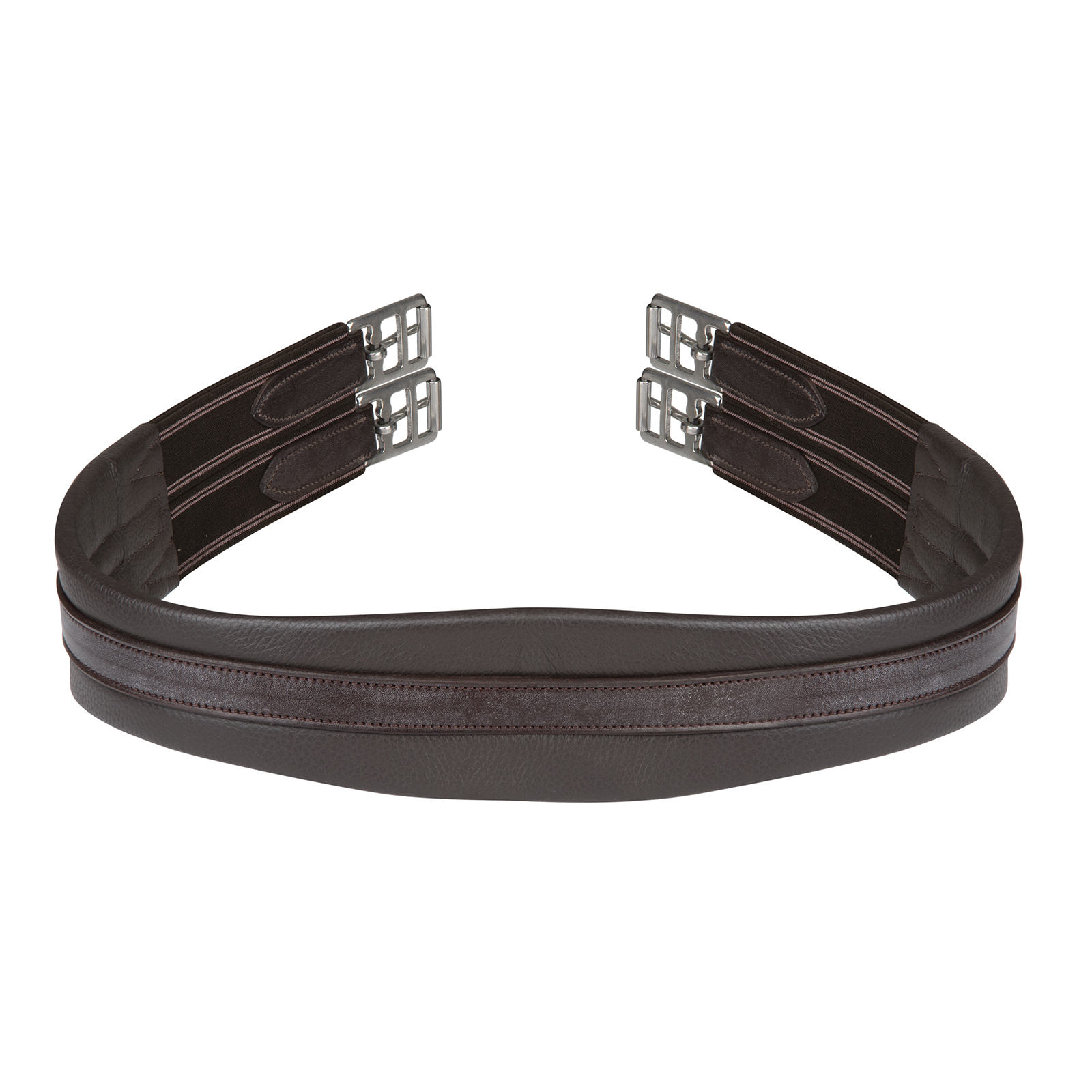 

Подпруга для лошади кожаная с резинками SHIRES "GARA", 115 см, коричневая