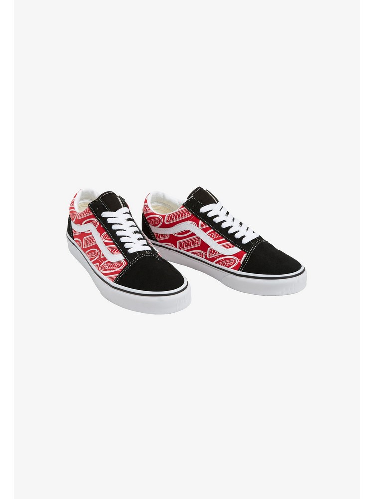 

Кеды унисекс VANS VA215O0EI красные 47 EU, Красный, VA215O0EI