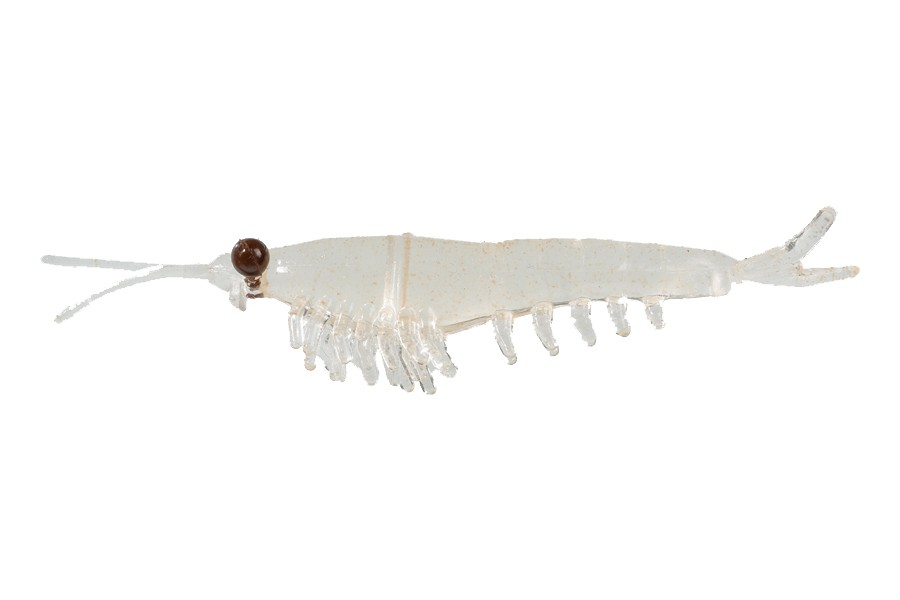 Приманка Nikko Okiami Shrimp L 58мм #Clear Brown