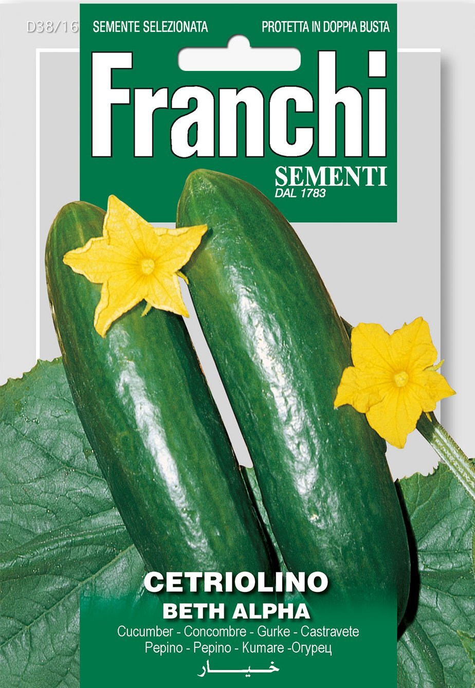 

Семена огурца Бис Альфа, Franchi Sementi, Италия, Бис Альфа