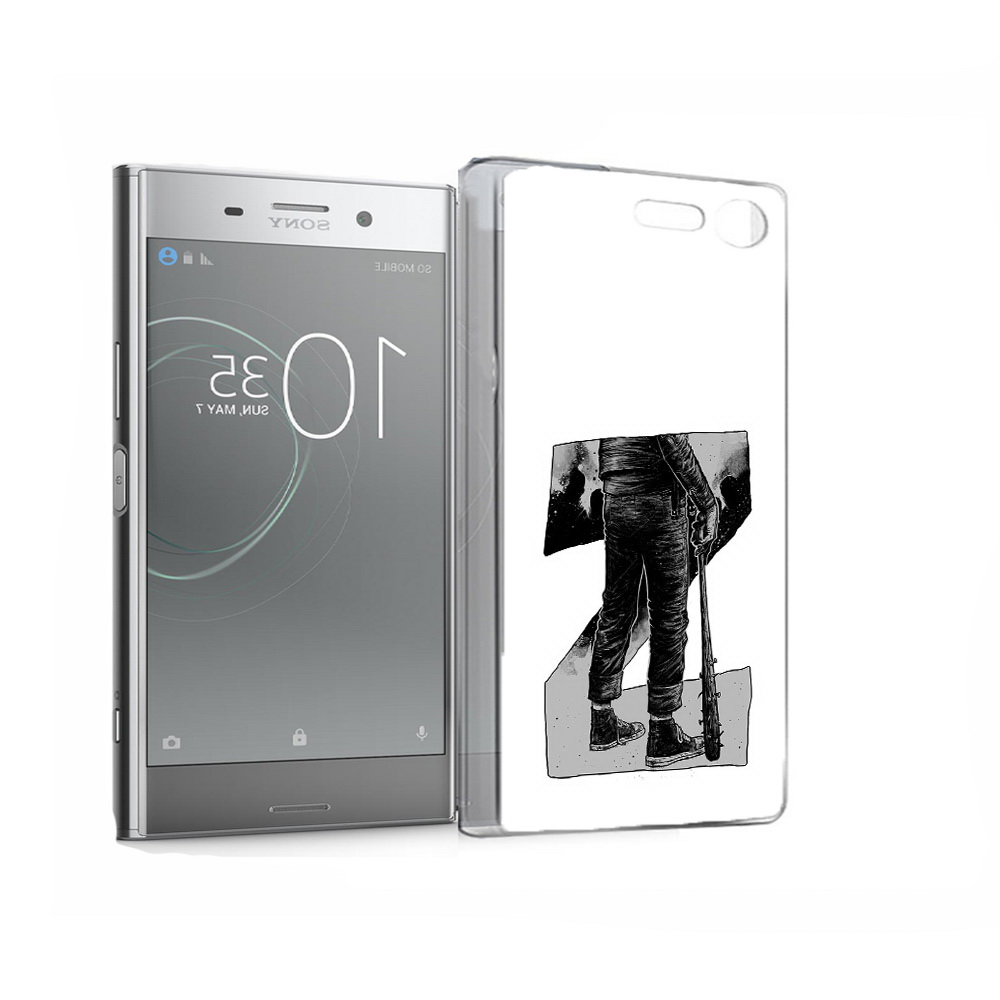 

Чехол MyPads Tocco для Sony Xperia XZ Premium воин черно белый (PT67145.226.265), Tocco