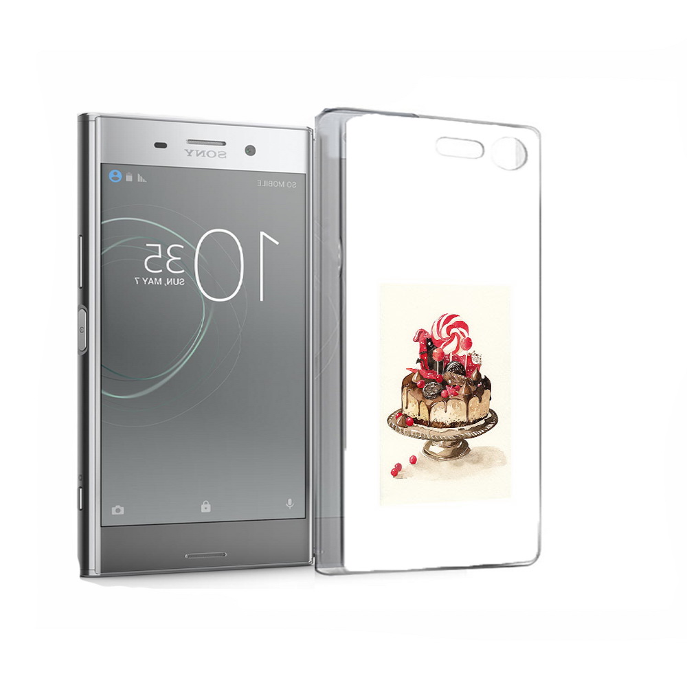 

Чехол MyPads Tocco для Sony Xperia XZ Premium вкусный торт (PT67145.226.262), Прозрачный, Tocco