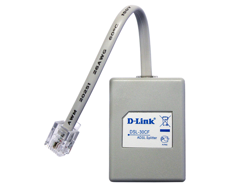 

Сплиттер для ADSL-модема D-Link "DSL-30CF", DSL-30CF