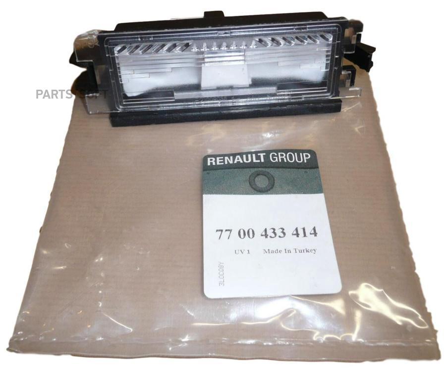 

Фонарь освещения номерного знака renault logan renault 7700 433 414