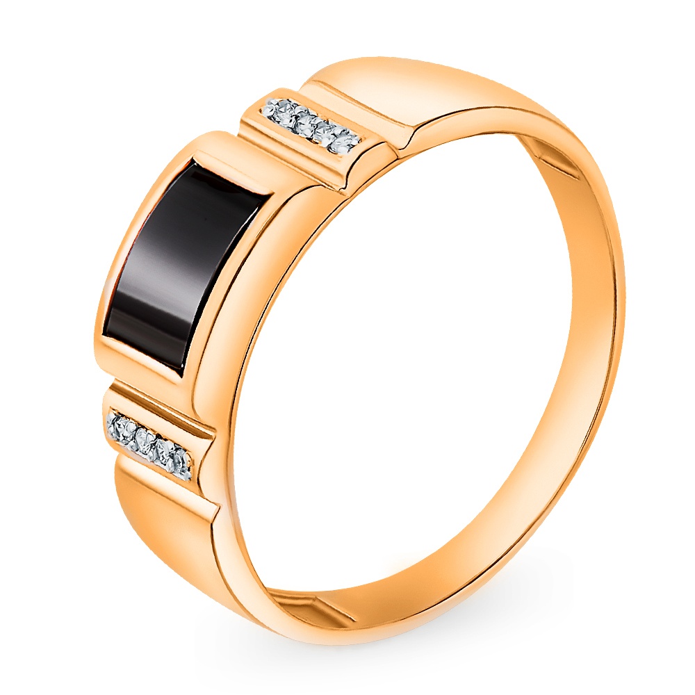 

Кольцо из золота р.  585Gold 601005944, фианит, 601005944