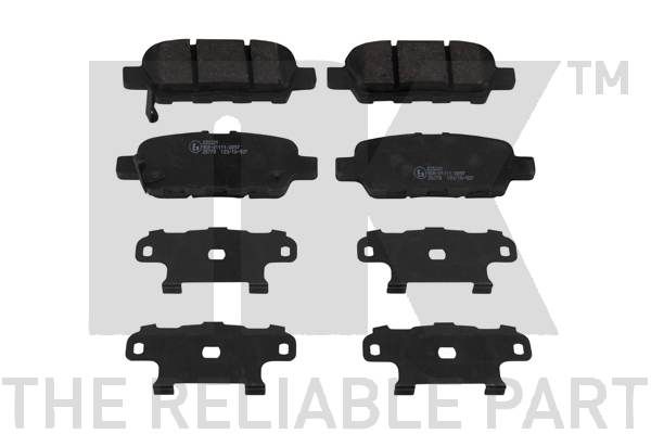 

Колодки зад suz grand vitara 05-/nis murano 3.5 08-/leaf electric 10-