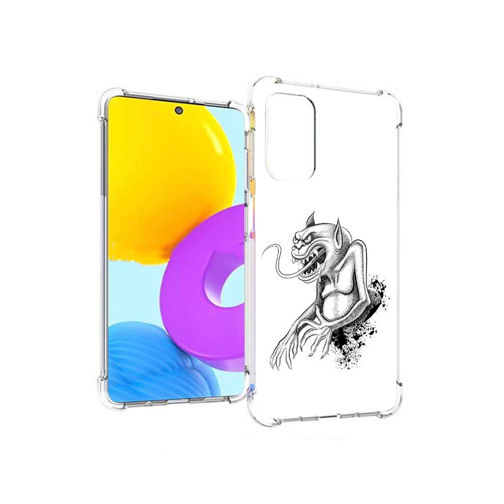 Чехол MyPads Tocco для Samsung Galaxy M52 5G чорт (PT226932.542.692)