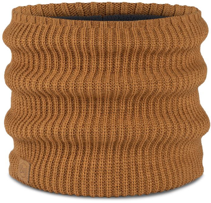 

Шарф-труба Buff Knitted & Fleece Neckwarmer Rutger Copper, Коричневый, Neckwarmer Knitted Polar Rutger