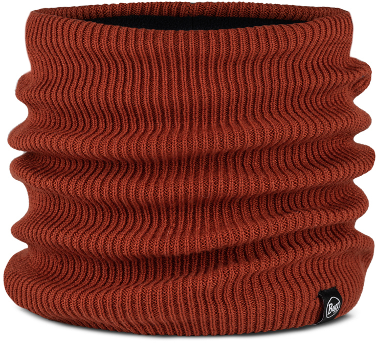 

Шарф-труба Buff Knitted & Fleece Neckwarmer Renvi Cinnamon, Коричневый, Neckwarmer Renvi