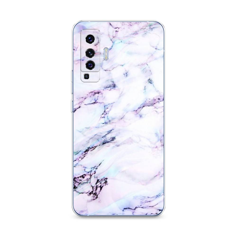 

Чехол на Vivo X50 "Радужный мрамор", Серый;фиолетовый, 262250-3