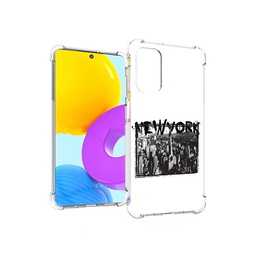 

Чехол MyPads Tocco для Samsung Galaxy M52 5G че (PT226932.542.671), Прозрачный, Tocco
