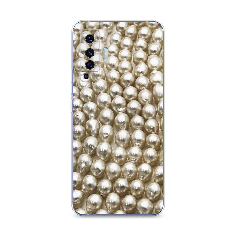 

Чехол на Vivo X50 "Жемчуг", Бежевый, 262250-3