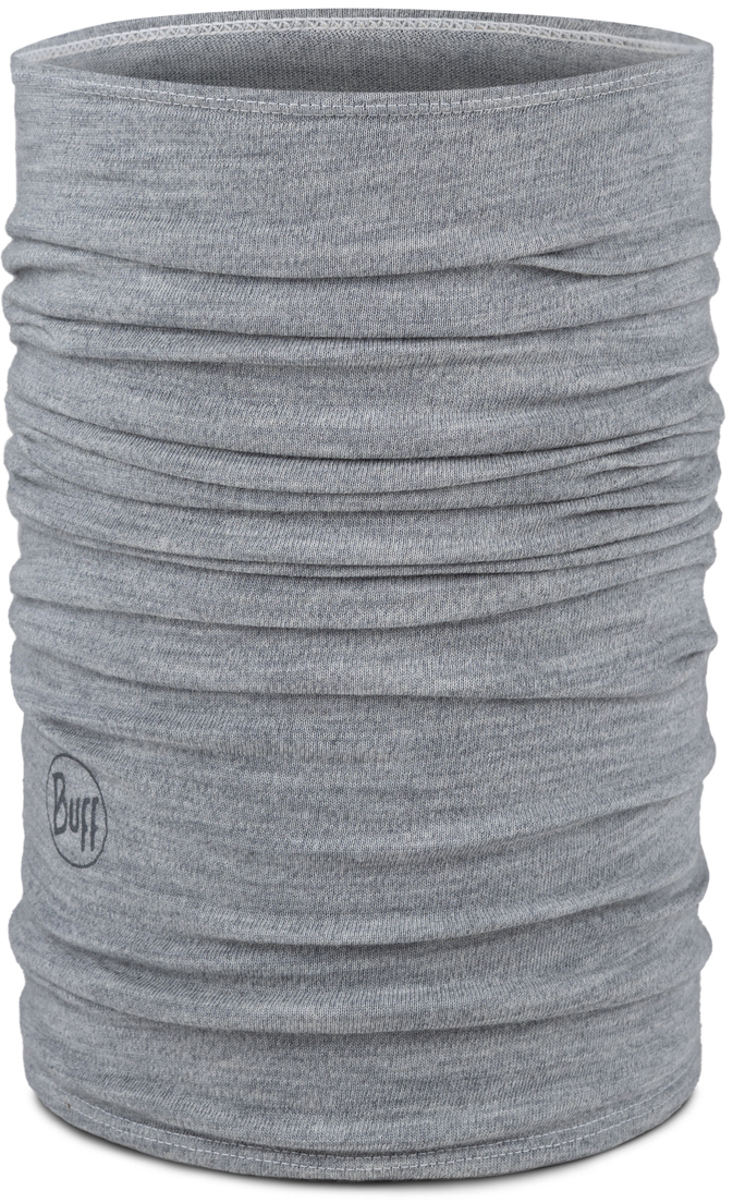 

Шарф-труба Buff Merino Midweight Melange Cloud, Серый, Wool midweight