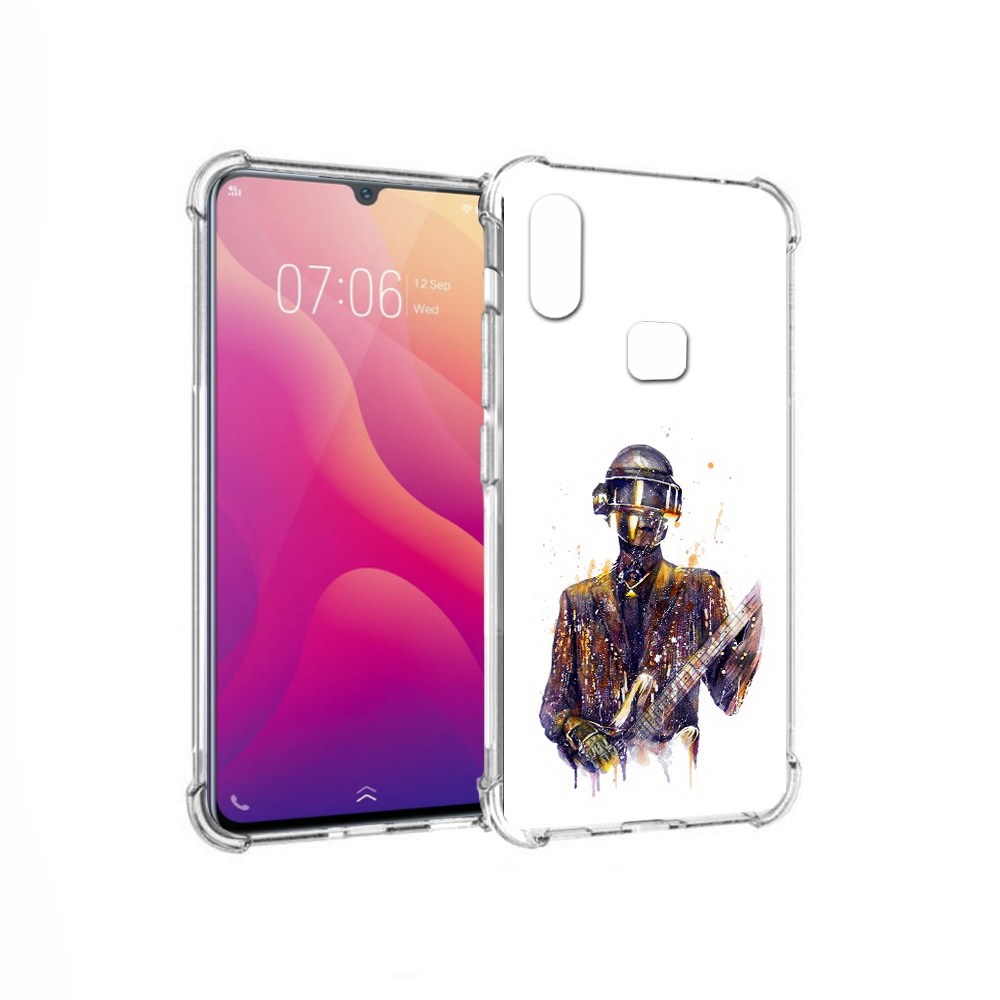 

Чехол MyPads Tocco для Vivo V11i космо-гитарист (PT119353.424.392), Прозрачный, Tocco