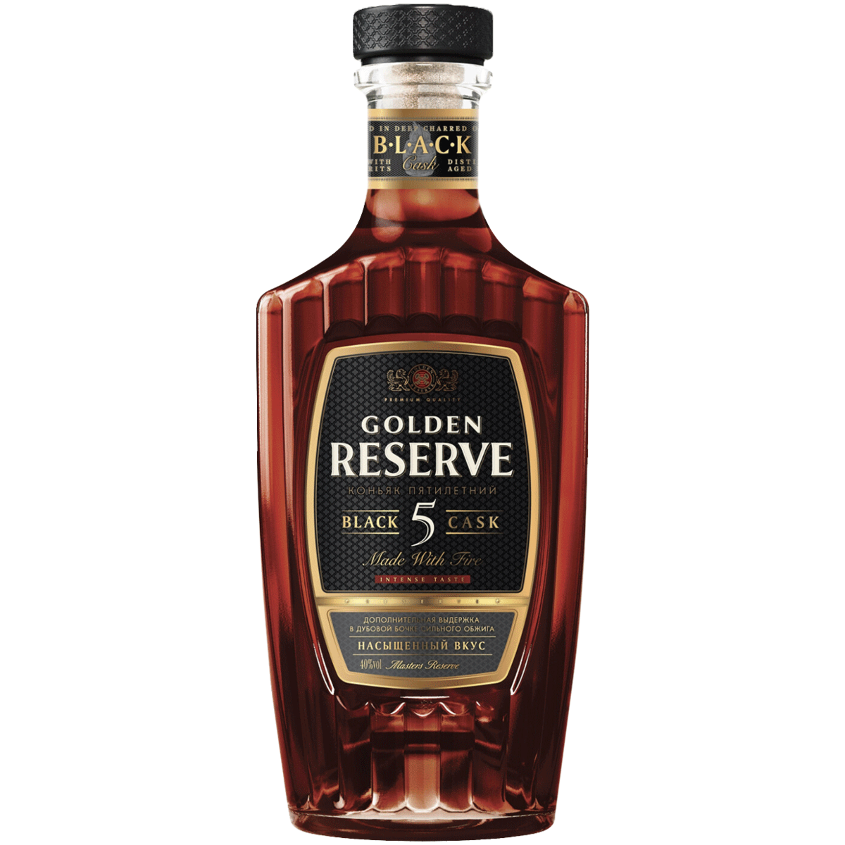 

Коньяк Golden Reserve Black Cask 5 лет 0,25
