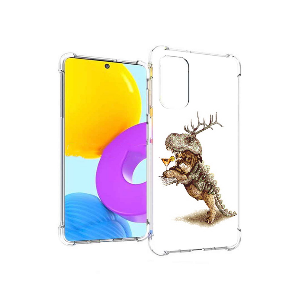 

Чехол MyPads Tocco для Samsung Galaxy M52 5G тематическая вечеринка (PT226932.542.638), Прозрачный, Tocco