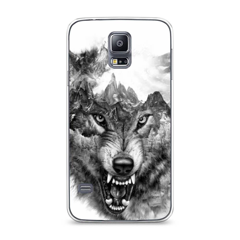 

Чехол Awog "Волк в горах" для Samsung Galaxy S5, 24150-1